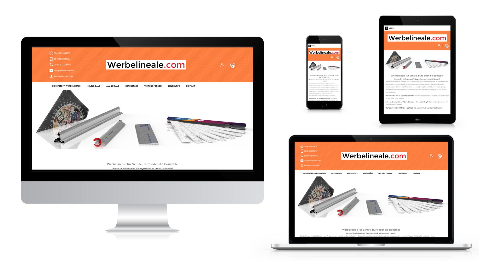 Tolle Werbegeschenke auf Werbelineale.com